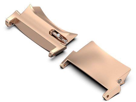 1 Pair Watch Band Adapters OnePlus Watch 2R   Watch 2 , Stainless Steel Connector Buckle (Inner Length: 22mm) - Rose Gold Hot on Sale