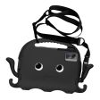 Samsung Galaxy Tab A9+ EVA Case Cartoon Octopus Tablet Cover - Black For Sale