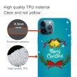 iPhone 16 Pro Max Case Christmas Pattern Printing Soft Flexible Phone Cover - Christmas Bell Fashion