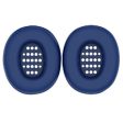 1 Pair Earpad Silicone Case JBL Tune 770NC On-Ear Headphone Cushion Protective Cover - Dark Blue Hot on Sale