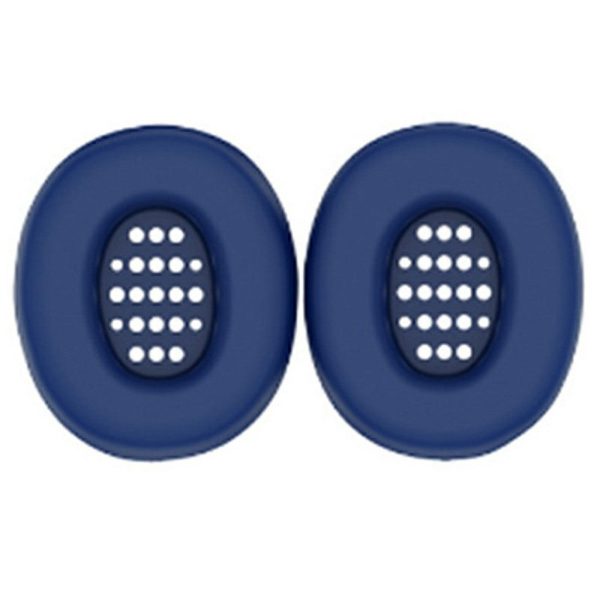 1 Pair Earpad Silicone Case JBL Tune 770NC On-Ear Headphone Cushion Protective Cover - Dark Blue Hot on Sale