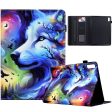 Lenovo Tab M9 TB-310FU Case Pattern Printing Tablet Cover Shockproof Leather Card Holder Stand Case - Dog Online now