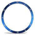 Samsung Galaxy Watch7   Watch6   Watch5   Watch4   40mm Watch Bezel Ring Zinc Alloy Dial Bezel Adhesive Frame Ring Cover - Blue Hot on Sale