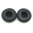 1 Pair iKF R1 Headphone Earpads Leather+Memory Foam Ear Pads Cushions - Black Online