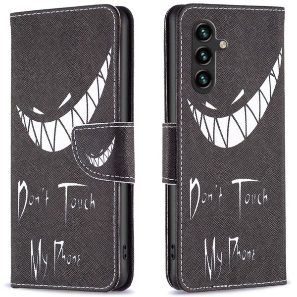 Wonderland Samsung Galaxy A16 flip case - Don T Touch My Phone Online