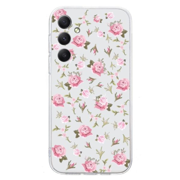 Imagine Samsung Galaxy S24 Plus cover - Pink Flower For Discount