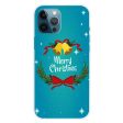 iPhone 16 Pro Max Case Christmas Pattern Printing Soft Flexible Phone Cover - Christmas Bell Fashion