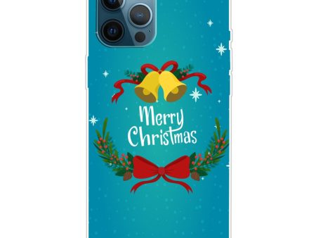 iPhone 16 Pro Max Case Christmas Pattern Printing Soft Flexible Phone Cover - Christmas Bell Fashion