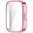 Amazfit Bip 5 Unity Flexible Case Scratch Resistant Smartwatch Protector Watch Case Cover - Pink Online now