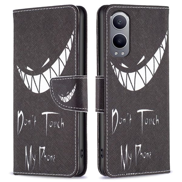 Wonderland OnePlus Nord CE4 Lite flip case - Don T Touch My Phone Online Sale