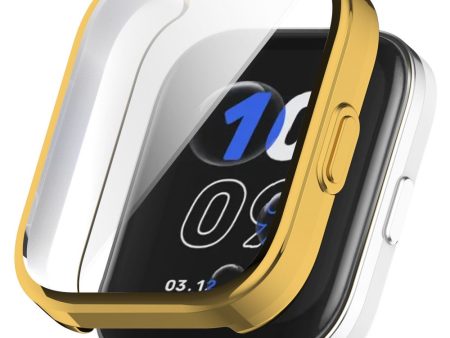 Amazfit Bip 5 Unity Flexible Case Scratch Resistant Smartwatch Protector Watch Case Cover - Gold Cheap