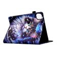 Tablet Case iPad Air 11 (2024)   iPad Pro 11 (2022)   (2020)   iPad Air (2022)   (2020) Pattern Printing Cover Card Holder - Cat Online Sale