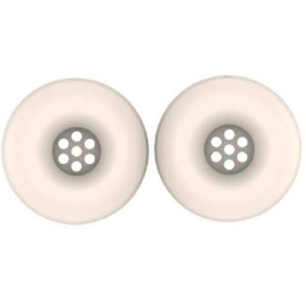 1 Pair Earpad Silicone Case JBL Tune 520BT On-Ear Headphone Cushion Protective Cover - Beige Fashion