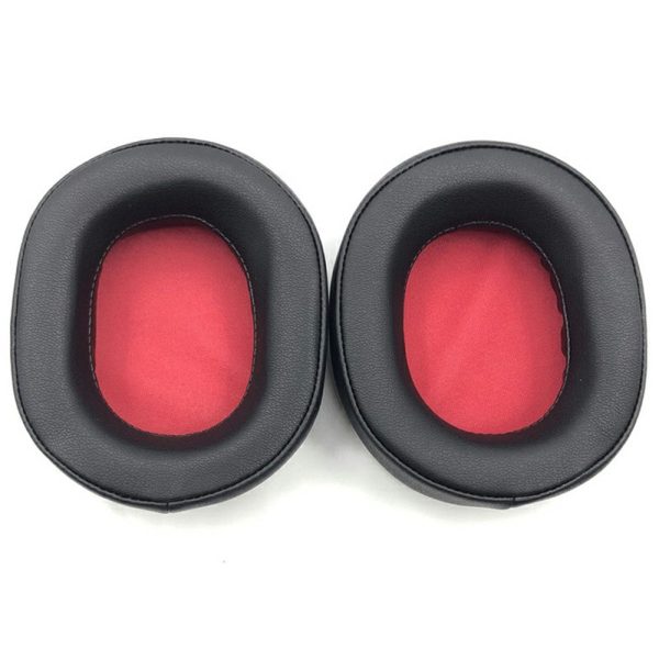 1 Pair Protein Leather Earpads Audio-Technica ATH-WS990BT Headphone Earmuffs - Black     Red Discount