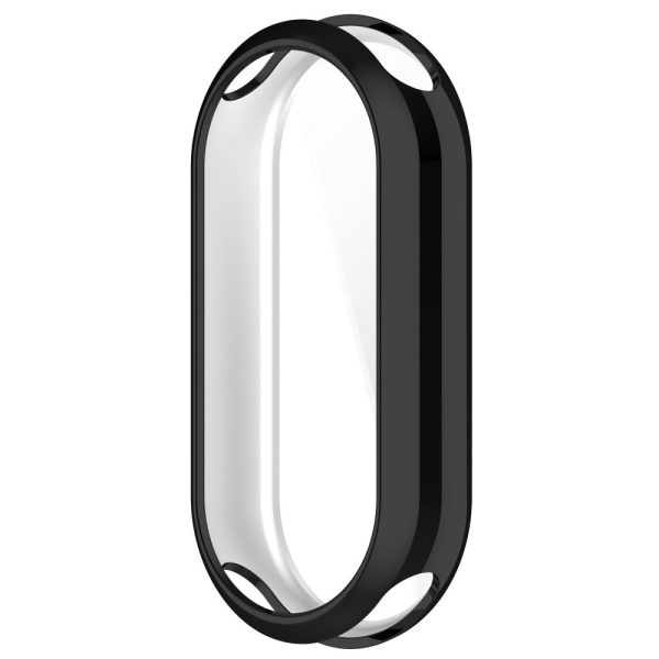 Xiaomi Smart Band 8   Mi Band 9   9 NFC Electroplating Full Protection Cover Flexible Watch Frame Case - Black Fashion