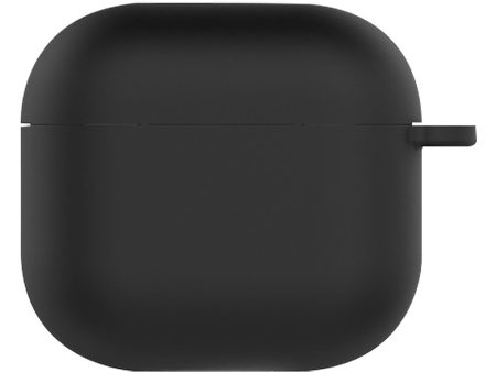 AirPods 4 Silicone Case Soft Wireless Earbud Organizer Cover - Black For Cheap