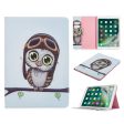 iPad 10.2 (2019) stylish pattern leather flip case - Cute Owl Online now