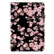 Xiaomi Redmi Pad SE 4G 8.7 inch Leather Case Pattern Printed Stand Tablet Cover with Card Slots - Plum Blossom Cheap