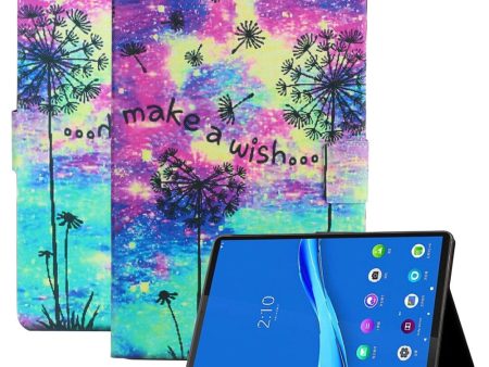 Samsung Galaxy Tab A8 10.5 (2021) cool pattern leather case - Make a Wish Cheap