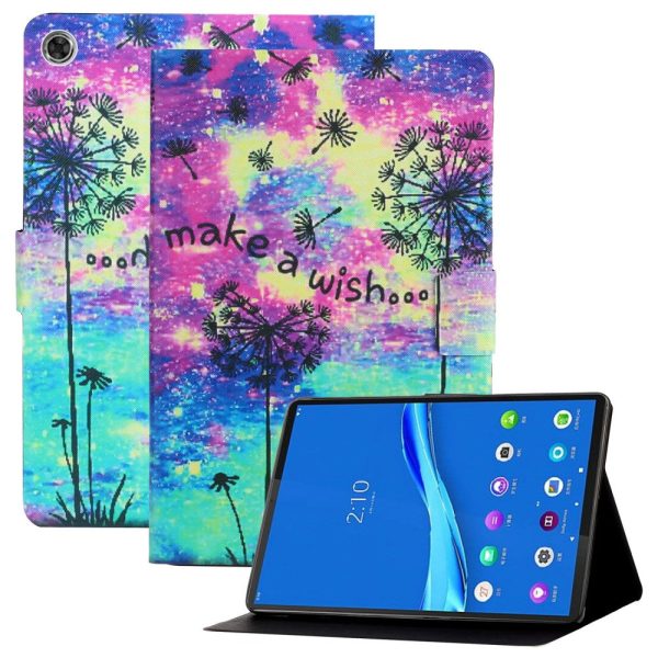 Samsung Galaxy Tab A8 10.5 (2021) cool pattern leather case - Make a Wish Cheap