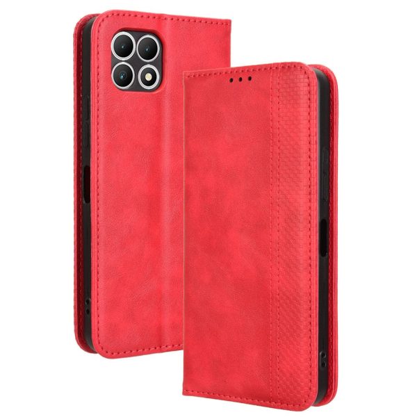 Bofink Vintage T-Mobile T Phone 2 5G leather case - Red Online Sale