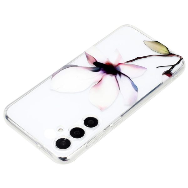 Deco Samsung Galaxy S24 Plus phone cover - White Flower Online Hot Sale