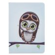 iPad 10.2 (2019) stylish pattern leather flip case - Cute Owl Online now