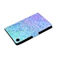 Lenovo Tab M10 FHD Plus cool pattern leather flip case - Glittery Element Fashion