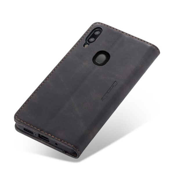 CaseMe Samsung Galaxy A40 Vintage Case - Black Cheap