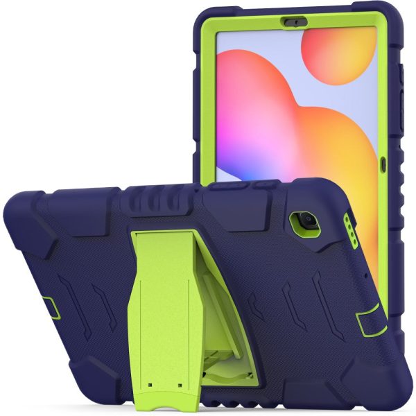 Samsung Galaxy Tab S6 Lite silicone cover with kickstand - Navy Blue   Lime Online