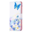 Wonderland Motorola Edge 40 Neo flip case - Butterfly and Flowers Hot on Sale