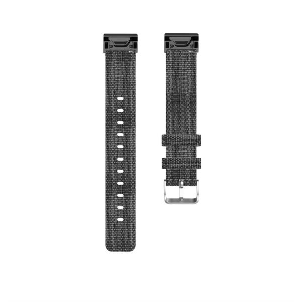 20mm canvas watch strap for Garmin watch with tool - Grey For Sale