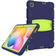 Samsung Galaxy Tab S6 Lite silicone cover with kickstand - Navy Blue   Lime Online