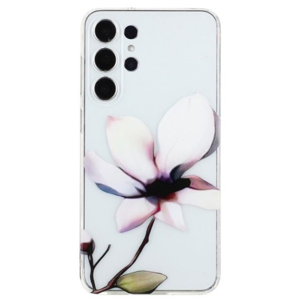 Deco Samsung Galaxy S24 Ultra phone cover - White Flower Online Hot Sale