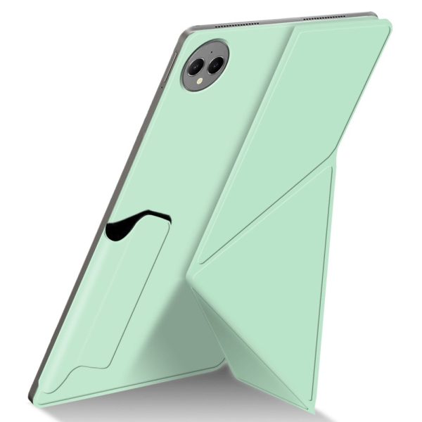 Huawei MatePad Pro 12.2 (2024) Leather Case Origami Stand Magnetic Tablet Cover Auto Wake   Skeep - Green Online now