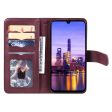 10-slot Samsung Galaxy A16 wallet case - Wine Red Hot on Sale