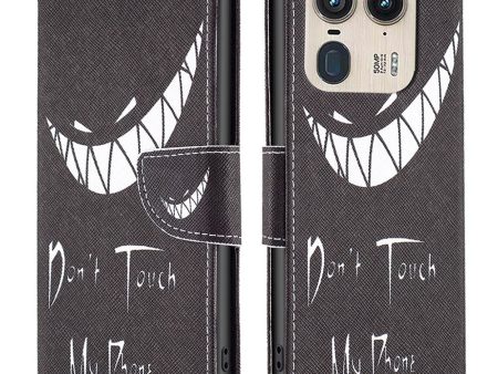 Wonderland Motorola Edge 50 Ultra   Motorola Moto X50 Ultra flip case - Don T Touch My Phone Online Hot Sale