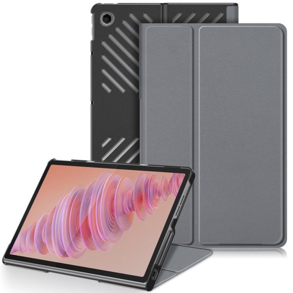 Lenovo Tab Plus 11.5-inch TB351FU Case Heat Dissipation Stand Leather Tablet Cover - Grey Cheap