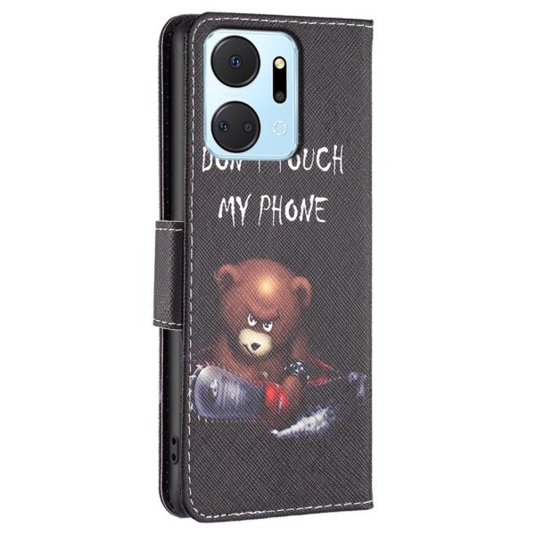 Wonderland Honor X7a flip case - Bear Online Sale