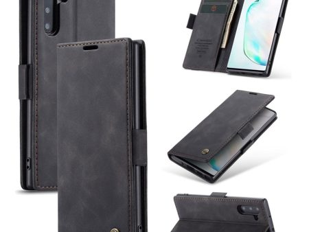 CaseMe Samsung Galaxy Note 10 Vintage Case - Black on Sale