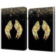 Xiaomi Redmi Pad SE 4G 8.7 inch Case Flip Stand Leather Tablet Cover Pattern Printed - Gold Wings Supply