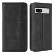 Bofink Vintage Google Pixel 7a leather case - Black For Cheap