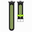 Xiaomi Redmi Watch 4 Dual Color Silicone Watch Band Wrist Strap - Black+Green Online Sale