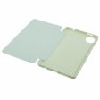 Xiaomi Redmi Pad SE 4G 8.7 inch Case Vegan Leather+Silicone Tri-Fold Stand Tablet Cover - Green Hot on Sale