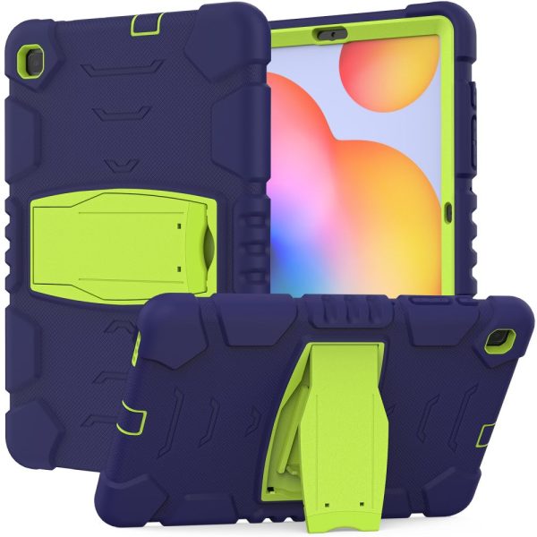 Samsung Galaxy Tab S6 Lite silicone cover with kickstand - Navy Blue   Lime Online