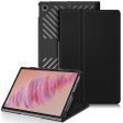 Lenovo Tab Plus 11.5-inch TB351FU Case Heat Dissipation Stand Leather Tablet Cover - Black Hot on Sale