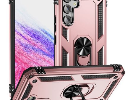 Bofink Combat Samsung Galaxy A54 case - Rose Gold Online