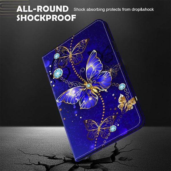 Xiaomi Redmi Pad Pro Case Pattern Printed Leather Tablet Cover with Card Slot - Butterfly Hot on Sale