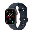 Apple Watch 44mm silicone watch strap - Dark Blue   Size: L Sale