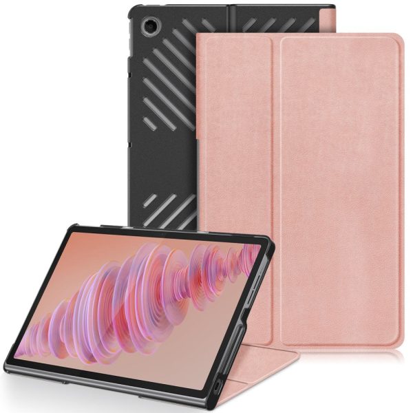 Lenovo Tab Plus 11.5-inch TB351FU Case Heat Dissipation Stand Leather Tablet Cover - Rose Gold Discount